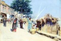Orientalische Marktszene Kairo Alphons Leopold Mielich Orientalist Szenen